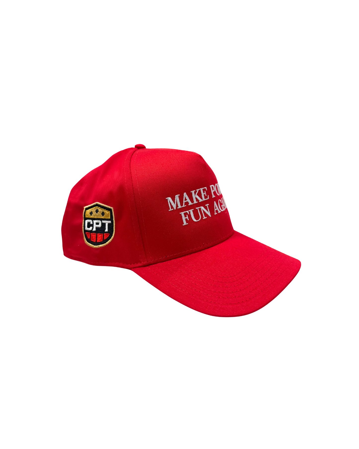 Red Make Poker Fun Again Hat